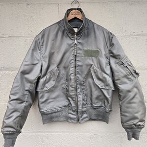 Vintage 90s CWU-36/P Flyers Jacket Green Creative Apparel ● L 42-44